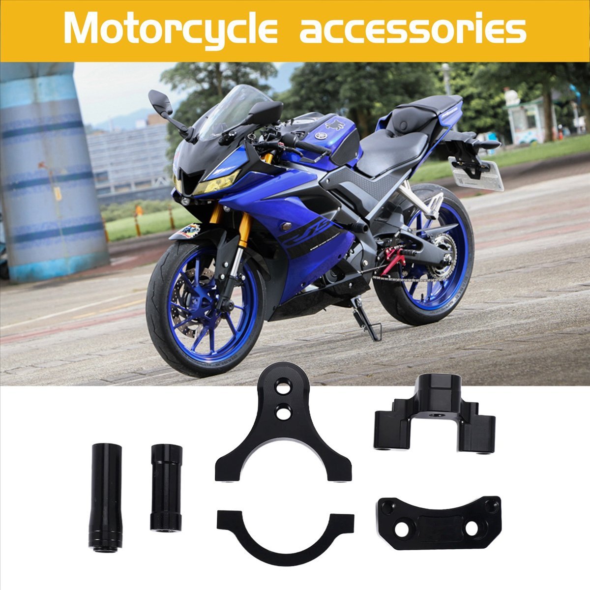 Steering Damper Stabilizer Kit Cnc - Süper İndirimli CNC Motosiklet Direksiyon Amortisörü
