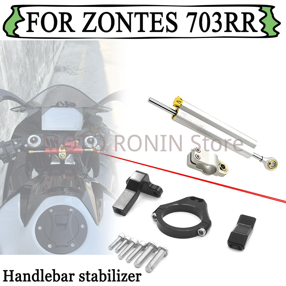 Steering Damper Stabilizer Kit Cnc - Motosiklet CNC Alüminyum Stabilizatör Direksiyon Amortisörü