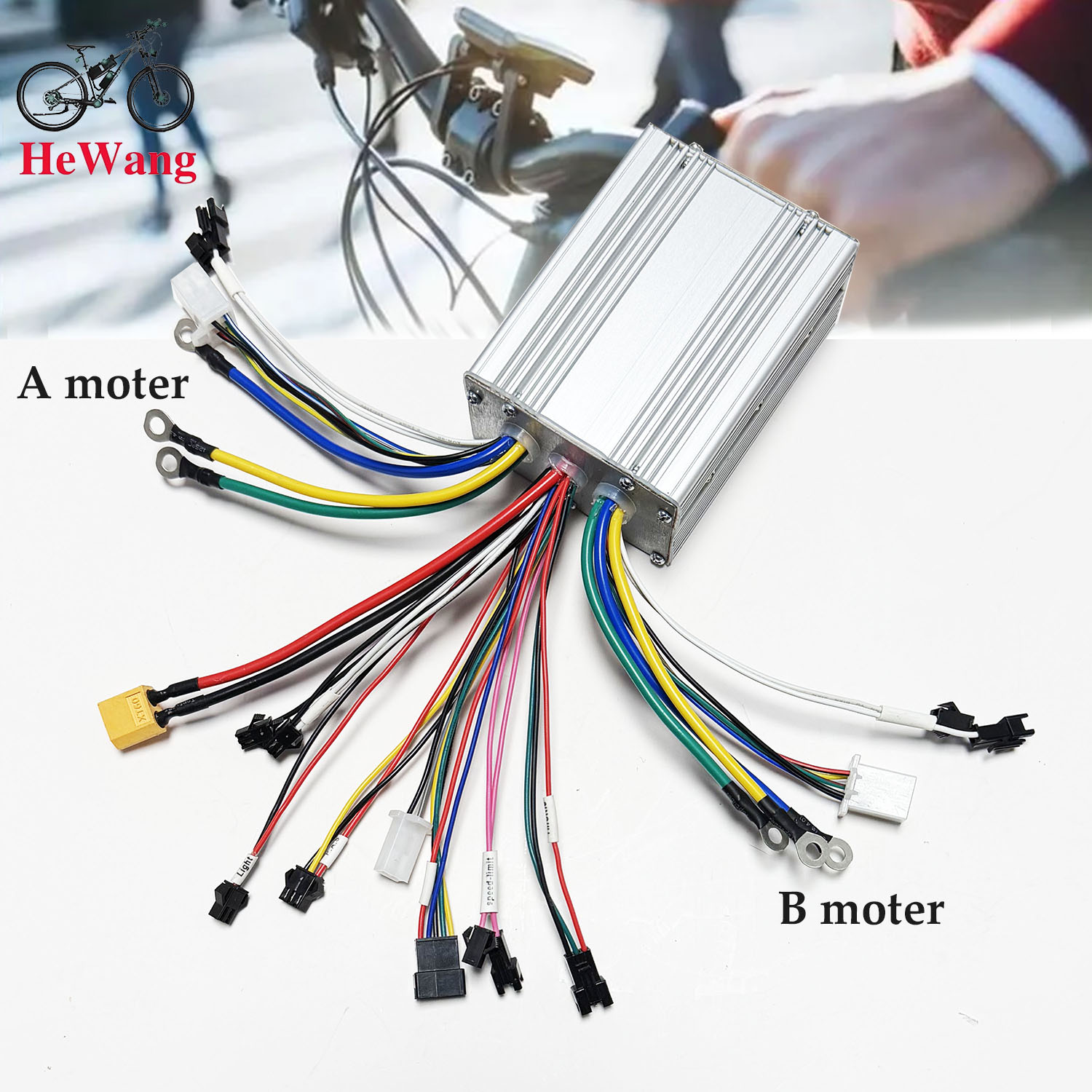 72V 45A Dual Controller - BLDC Kontrol Cihazı 36V 48V 52V