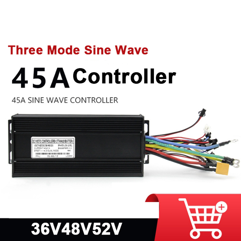 72V 45A Dual Controller - 15 tüplü üç modlu 45A sinüs