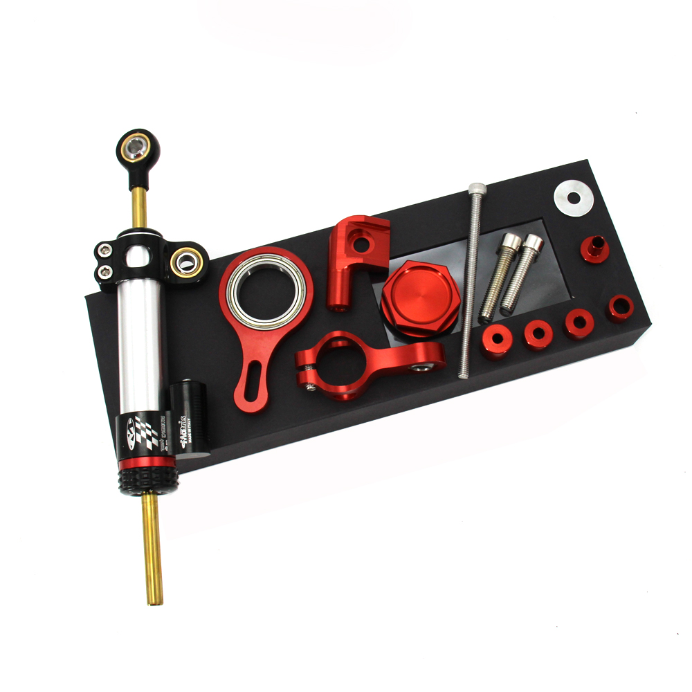 CNC Alüminyum Ayarlanabilir Mo - Steering Damper Stabilizer Kit Cnc incelemesi ve fiyatı