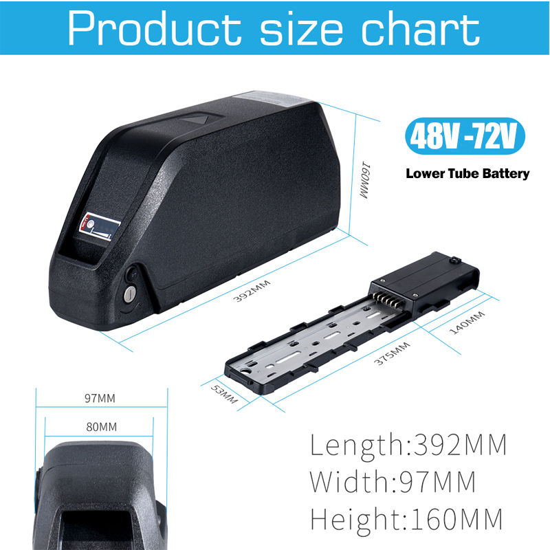 52V 50AH E-Bisiklet Bataryası  - 60V 30Ah 21700 Battery Pack incelemesi ve fiyatı