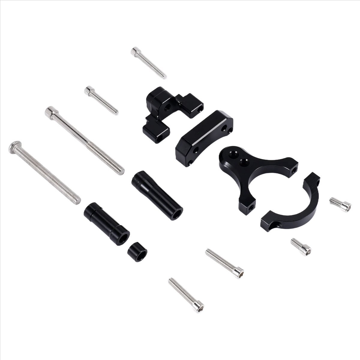 Süper İndirimli CNC Motosiklet - Steering Damper Stabilizer Kit Cnc incelemesi ve fiyatı