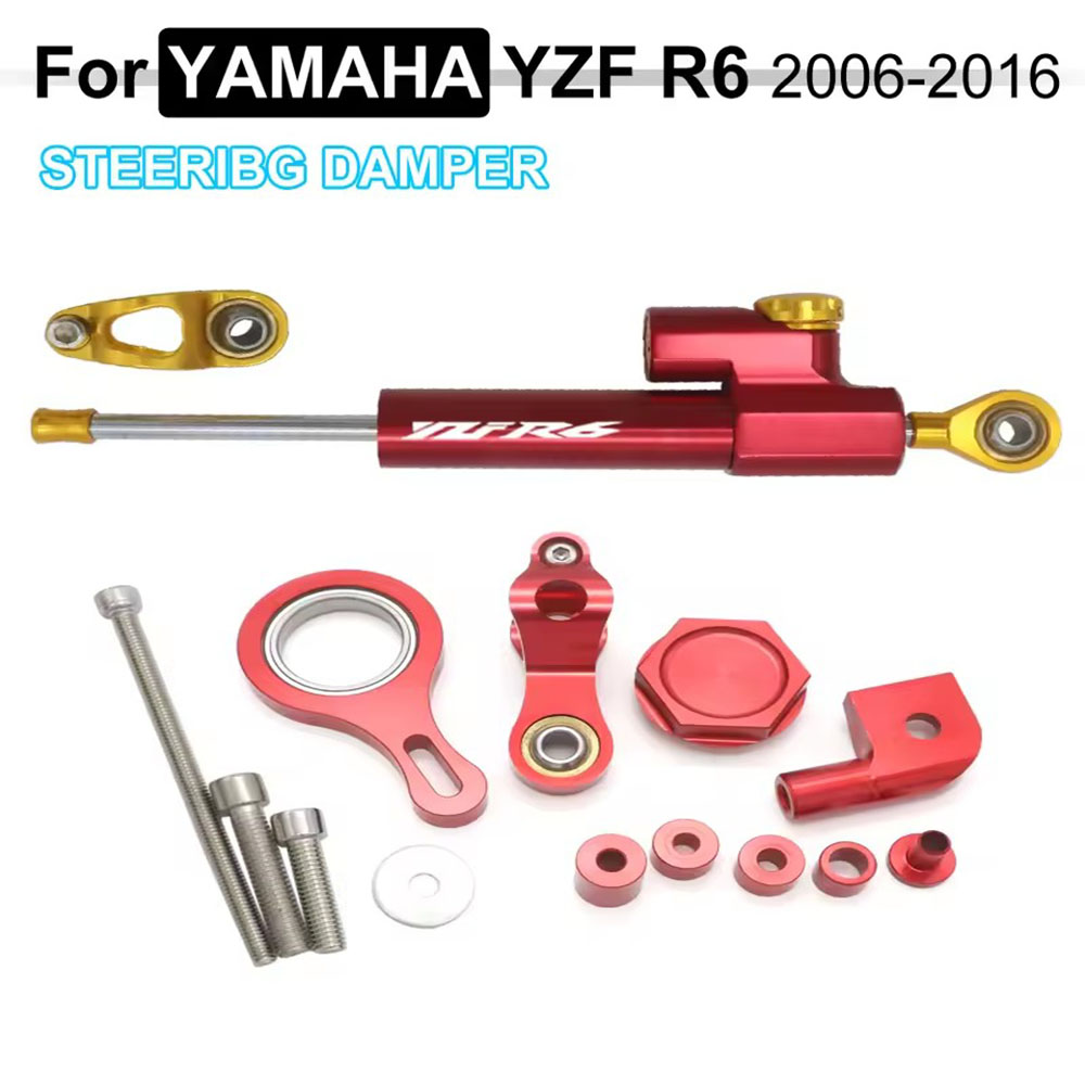YAMAHA YZF R1 2002-2017 R6 200 - Steering Damper Stabilizer Kit Cnc incelemesi ve fiyatı