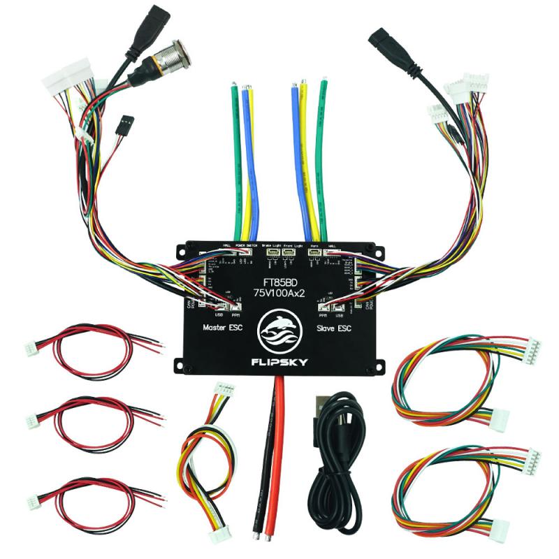 Flipsky Ft85bd Esc Alüminyum K - 72V 45A Dual Controller incelemesi ve fiyatı