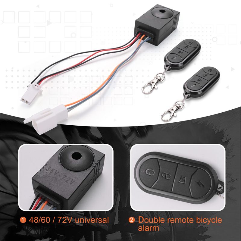 B49CEbike Alarm Sistemi Çift U - 72V 45A Dual Controller incelemesi ve fiyatı