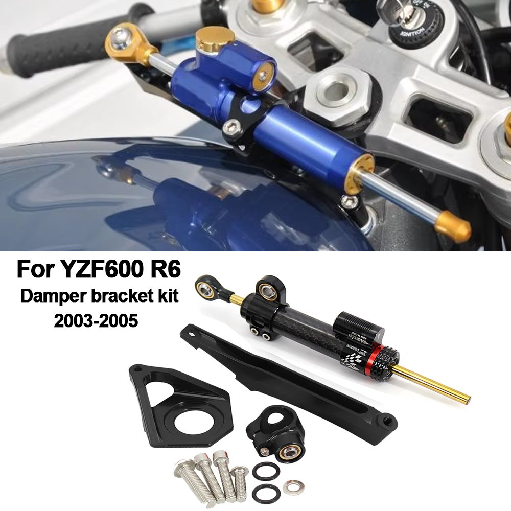 YAMAHA YZF600 R6 2003-2005 içi - Steering Damper Stabilizer Kit Cnc incelemesi ve fiyatı