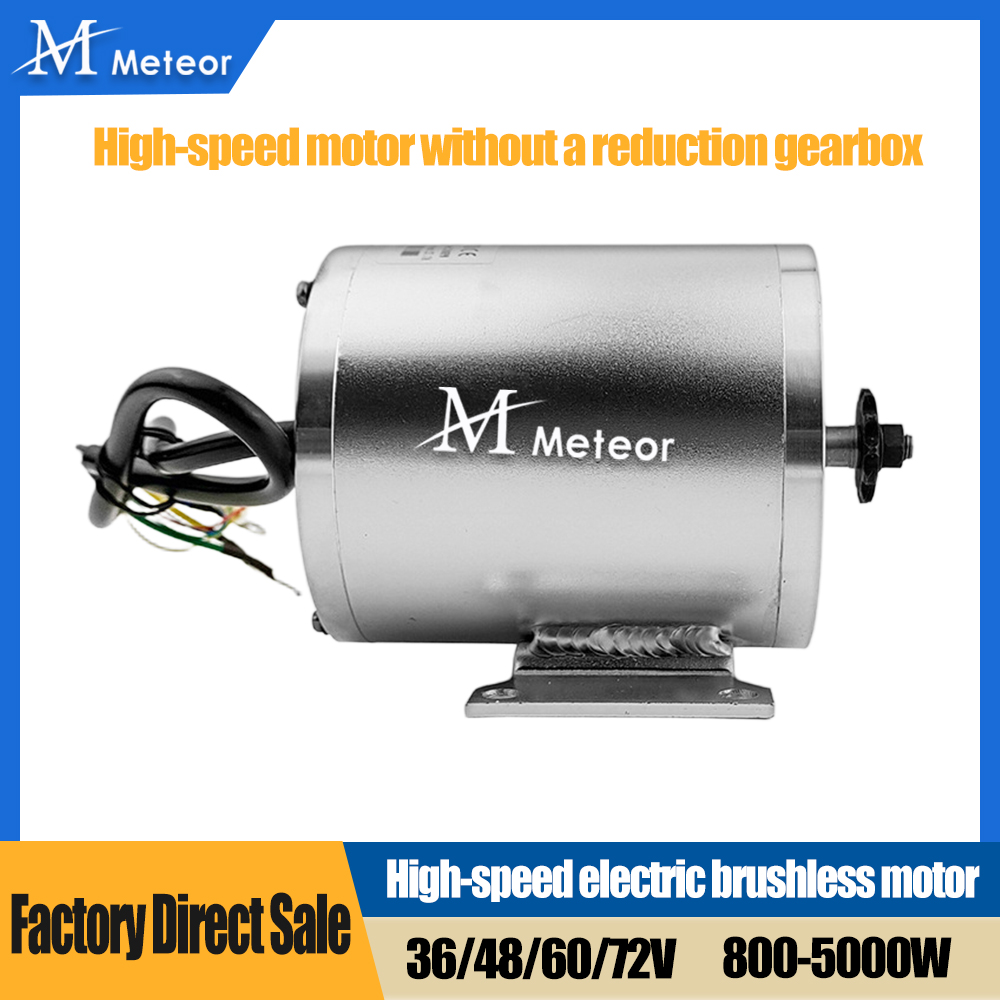 Meteor 800W 2000W 2500W 3000W  - 60V 5000W Brushless Hub Motor incelemesi ve fiyatı